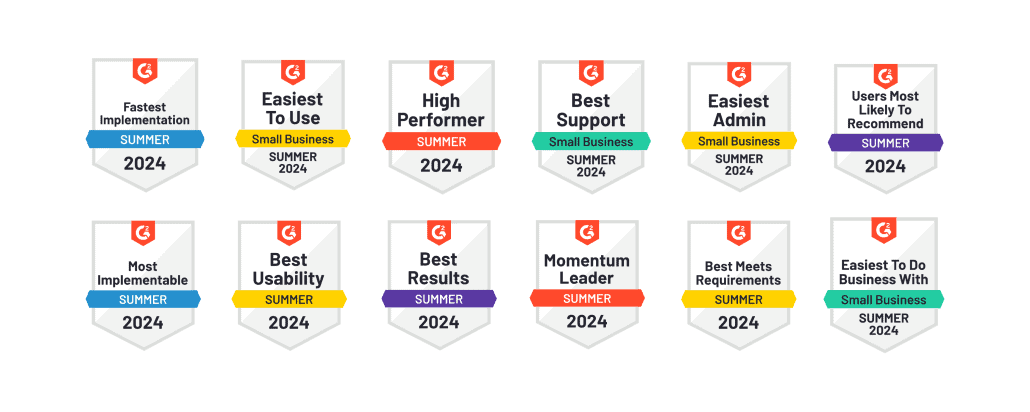 G2 Summer Awards for Submit.com platform