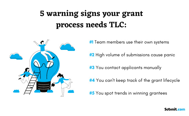 5 warning signs that your grant process needs TLC