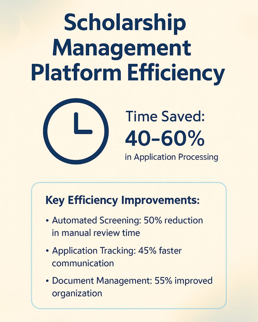 Scholarship Management Software Efficiency