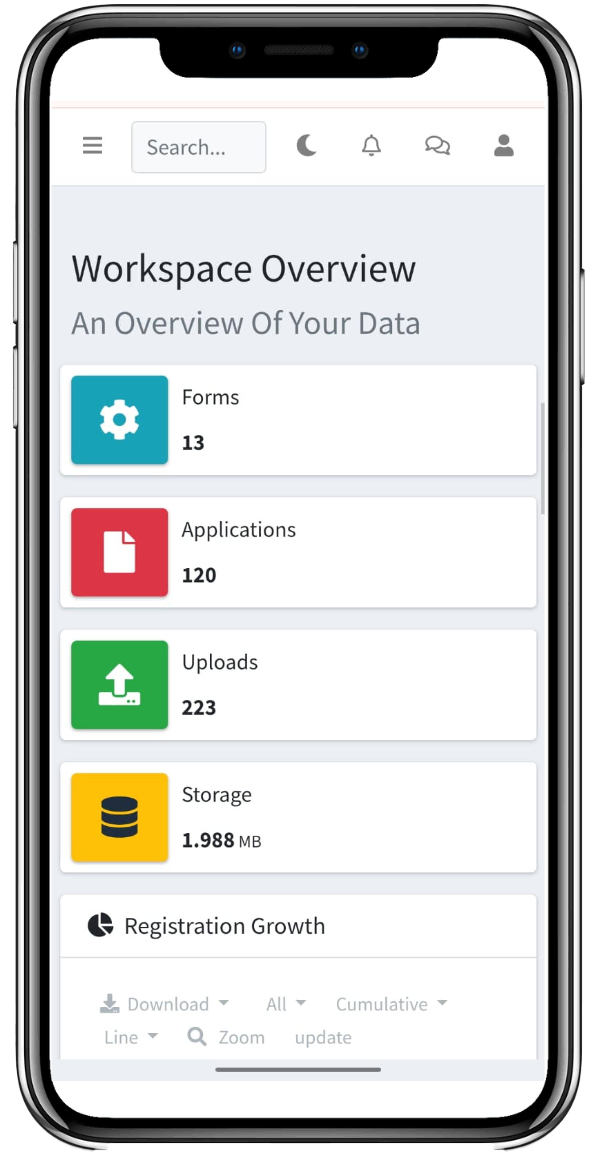 Submit.com Software Demo Mobile Screen