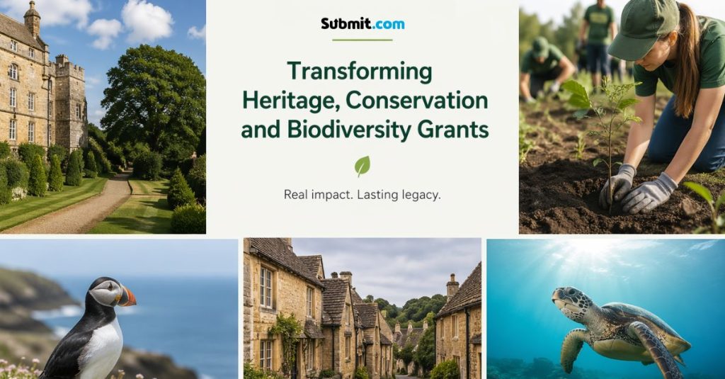 Transforming Heritage, Conservation and Biodiversity Grants