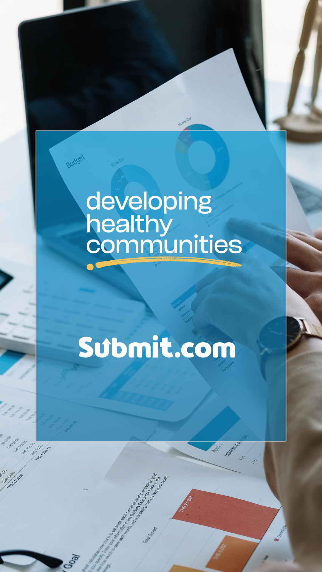 Developing Healthy Communities team using Submit.com grant management software