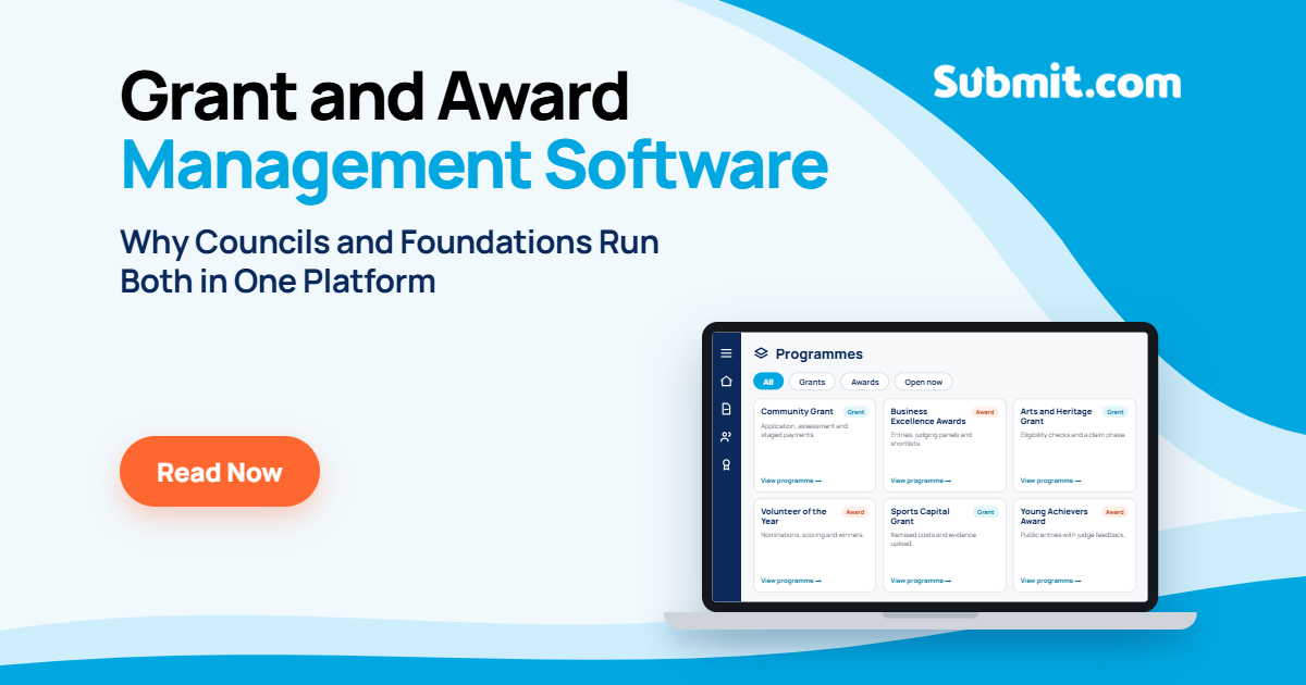 Grant and Award Management Software Why Councils and Foundations Run Both in One Platform Grant and Award Management Software Why Councils and Foundations Run Both in One Platform
